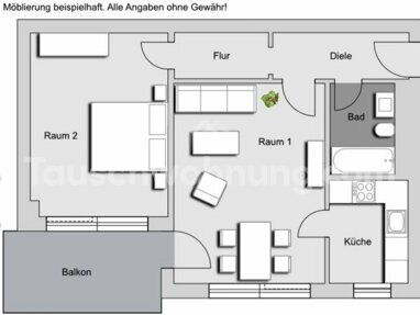 Wohnung zur Miete nur mit Wohnberechtigungsschein 545 € 2 Zimmer 58 m² Erdgeschoss Isarstraße - Lechstraße Regensburg 93057