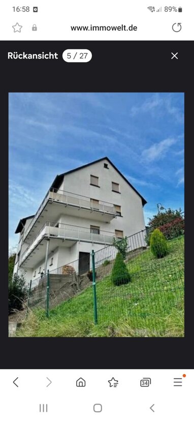 Wohnung zur Miete 550 € 2 Zimmer 60 m² 2. Geschoss Weinbergsweg 7 Waldrach 54320
