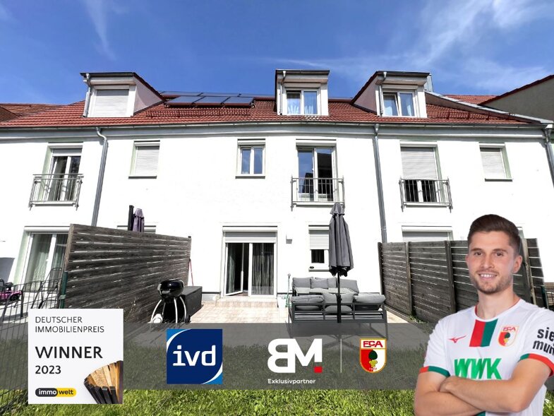 Reihenmittelhaus zum Kauf 519.000 € 5 Zimmer 129 m² 120 m² Grundstück Oberhausen Augsburg 86154