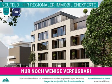 Wohnung zur Miete 1.045 € 2 Zimmer 59,2 m² Wartbergstraße 8/1 Nordstadt Heilbronn 74072