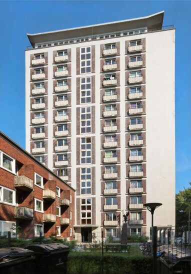 Wohnung zur Miete 322,97 € 1 Zimmer 33,9 m² 13. Geschoss Habichtsplatz 8 Barmbek - Nord Hamburg 22307