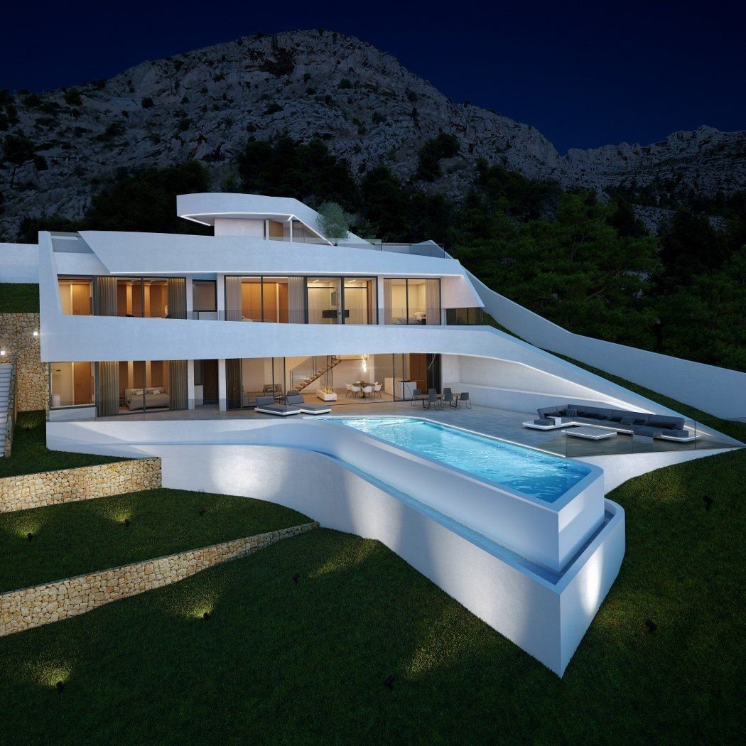 Villa zum Kauf 1.760.000 € 6 Zimmer 280 m²<br/>Wohnfläche 973 m²<br/>Grundstück Altea 03590