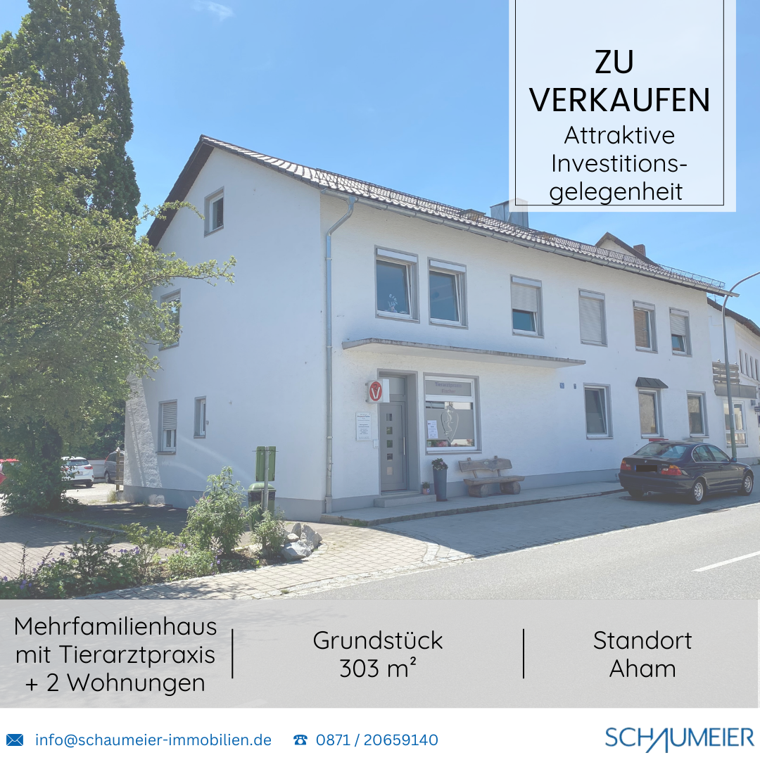Mehrfamilienhaus zum Kauf 699.000 € 15 Zimmer 303 m²<br/>Grundstück Loizenkirchen Aham 84168