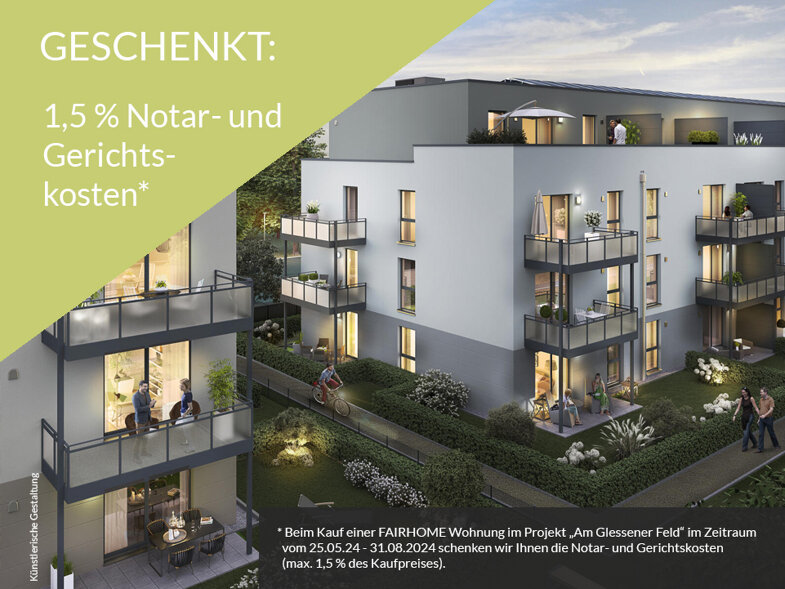 Wohnung zum Kauf provisionsfrei 346.750 € 3 Zimmer 75 m² 2. Geschoss frei ab sofort Brauweilerstraße Glessen Bergheim 50129