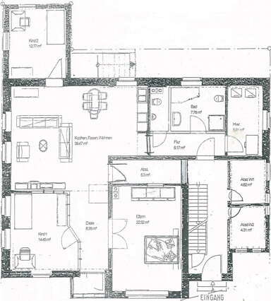 Wohnung zur Miete 1.500 € 4,5 Zimmer 125 m² frei ab 01.06.2025 Oberschopfheim Friesenheim 77948