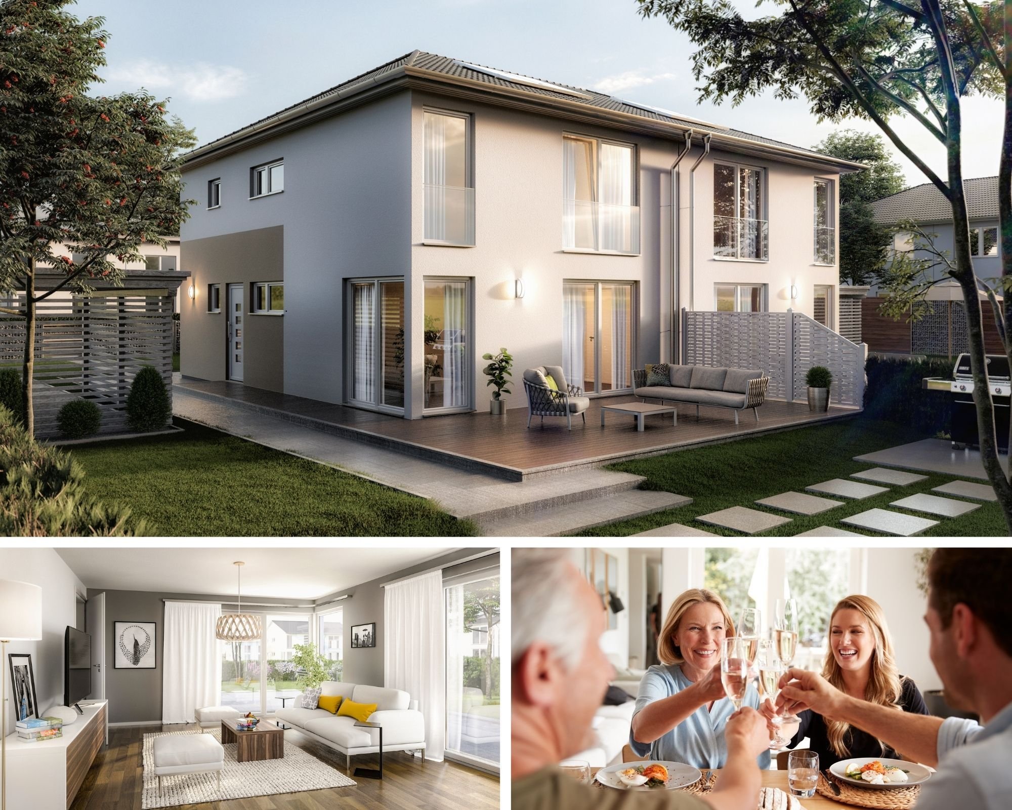 Doppelhaushälfte zum Kauf provisionsfrei 544.430 € 4 Zimmer 136,2 m²<br/>Wohnfläche 482 m²<br/>Grundstück Berg Berg bei Neumarkt in der Oberpfalz 92348