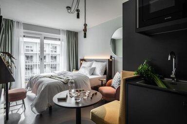 Wohnung zur Miete Wohnen auf Zeit 1.493 € 1 Zimmer 20 m² frei ab sofort Carl-Wery-Straße Neuperlach München 81739