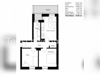 Wohnung zur Miete Tauschwohnung 450 € 2 Zimmer 58 m² 2. Geschoss Josephsburg München 81671
