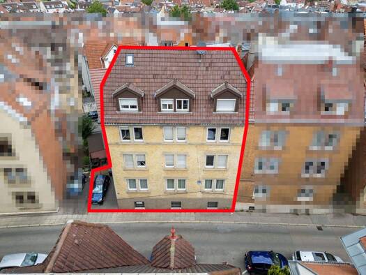 Mehrfamilienhaus zum Kauf 825.000 € 12 Zimmer 225 m² 131 m² Grundstück Süd Stuttgart 70199