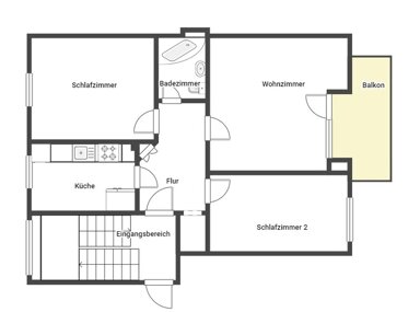 Wohnung zum Kauf 89.000 € 3 Zimmer 61,3 m² 4. Geschoss frei ab sofort Lebenstedt 7 Salzgitter 38226