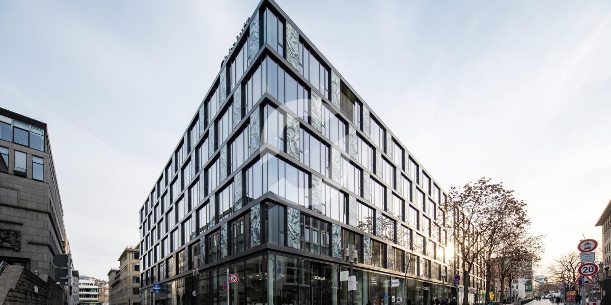 Büro-/Praxisfläche zur Miete provisionsfrei 29,20 € 1.072 m²<br/>Bürofläche ab 1.072 m²<br/>Teilbarkeit Hauptbahnhof Stuttgart, Mitte 70173