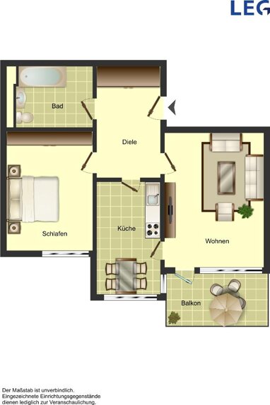 Wohnung zur Miete nur mit Wohnberechtigungsschein 299,92 € 2 Zimmer 54,9 m² 4. Geschoss Fritz-Erler-Straße 14 Garath Düsseldorf 40595