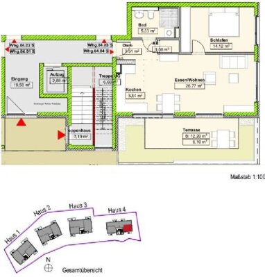 Wohnung zum Kauf Provisionsfrei 261.020 € 2 Zimmer 62 m² Erdgeschoss Kernstadt - Mitte Lahr/Schwarzwald 77933