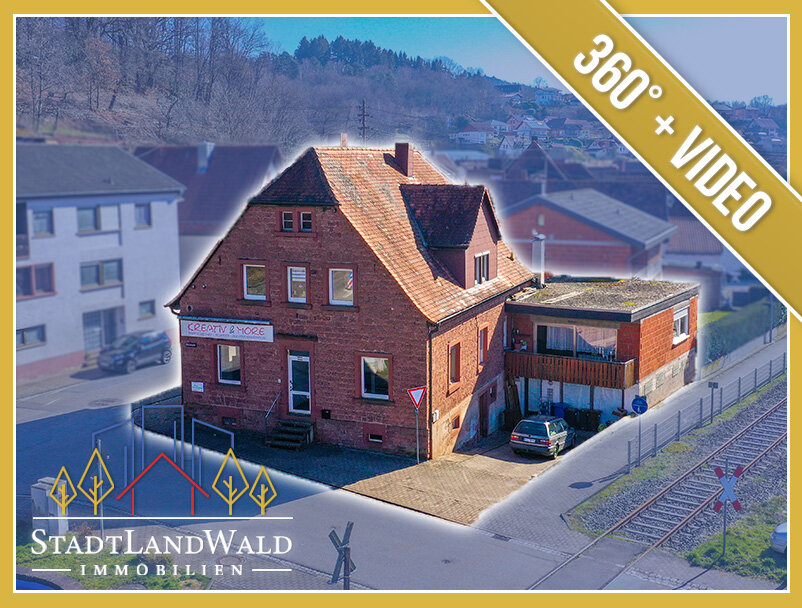 Mehrfamilienhaus zum Kauf 199.000 € 7 Zimmer 165 m²<br/>Wohnfläche 300 m²<br/>Grundstück Hauptstraße 2 Bruchweiler-Bärenbach 76891