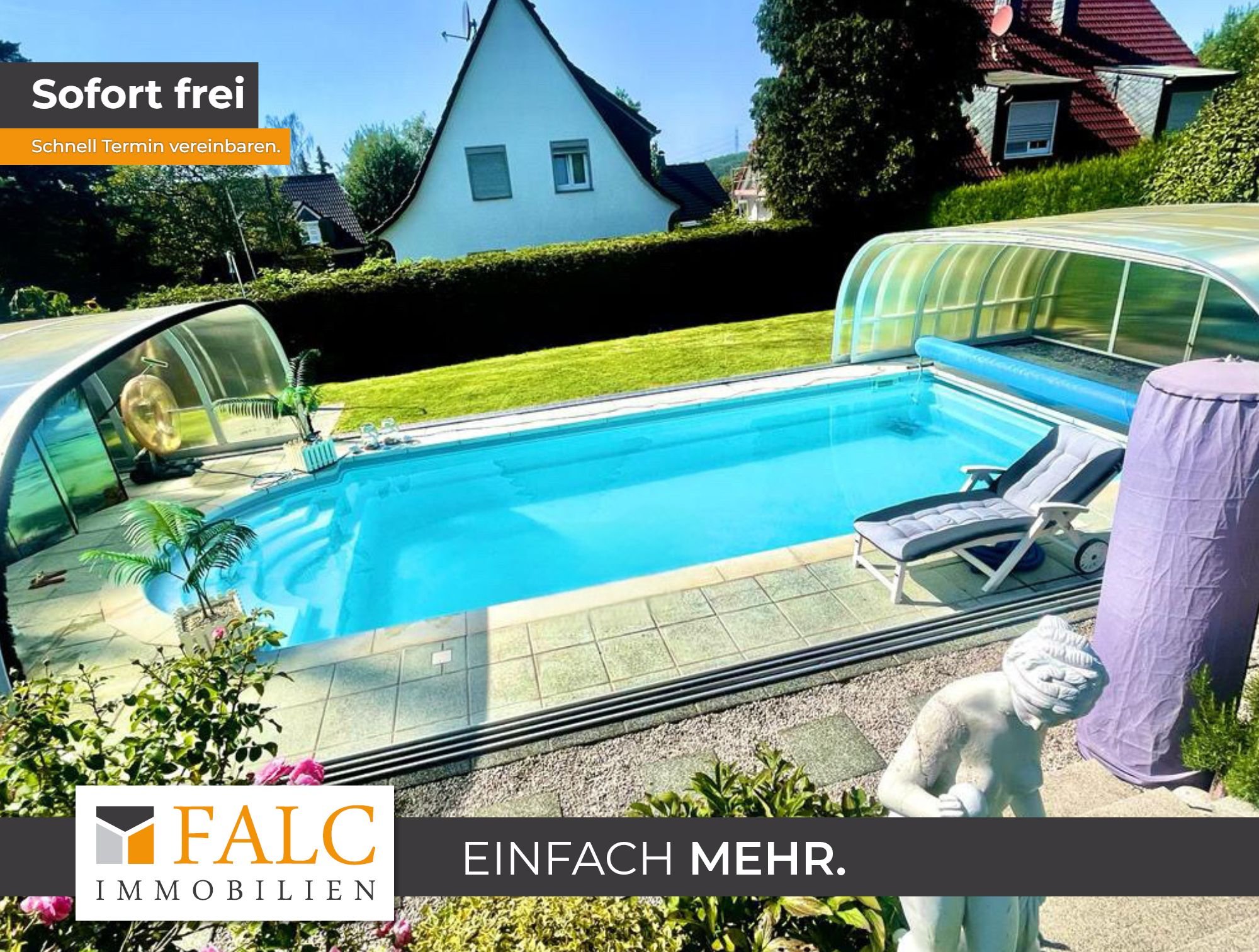 Einfamilienhaus zum Kauf provisionsfrei 549.000 € 7 Zimmer 232 m²<br/>Wohnfläche 1.391 m²<br/>Grundstück Hasten - Mitte Remscheid 42855