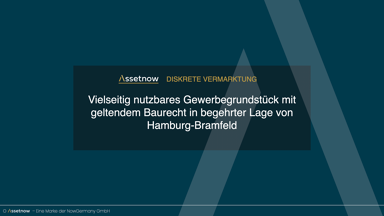 Gewerbegrundstück zum Kauf 1.500.000 € 2.295 m² Grundstück frei ab 01.01.2025 Bramfeld Hamburg 22179