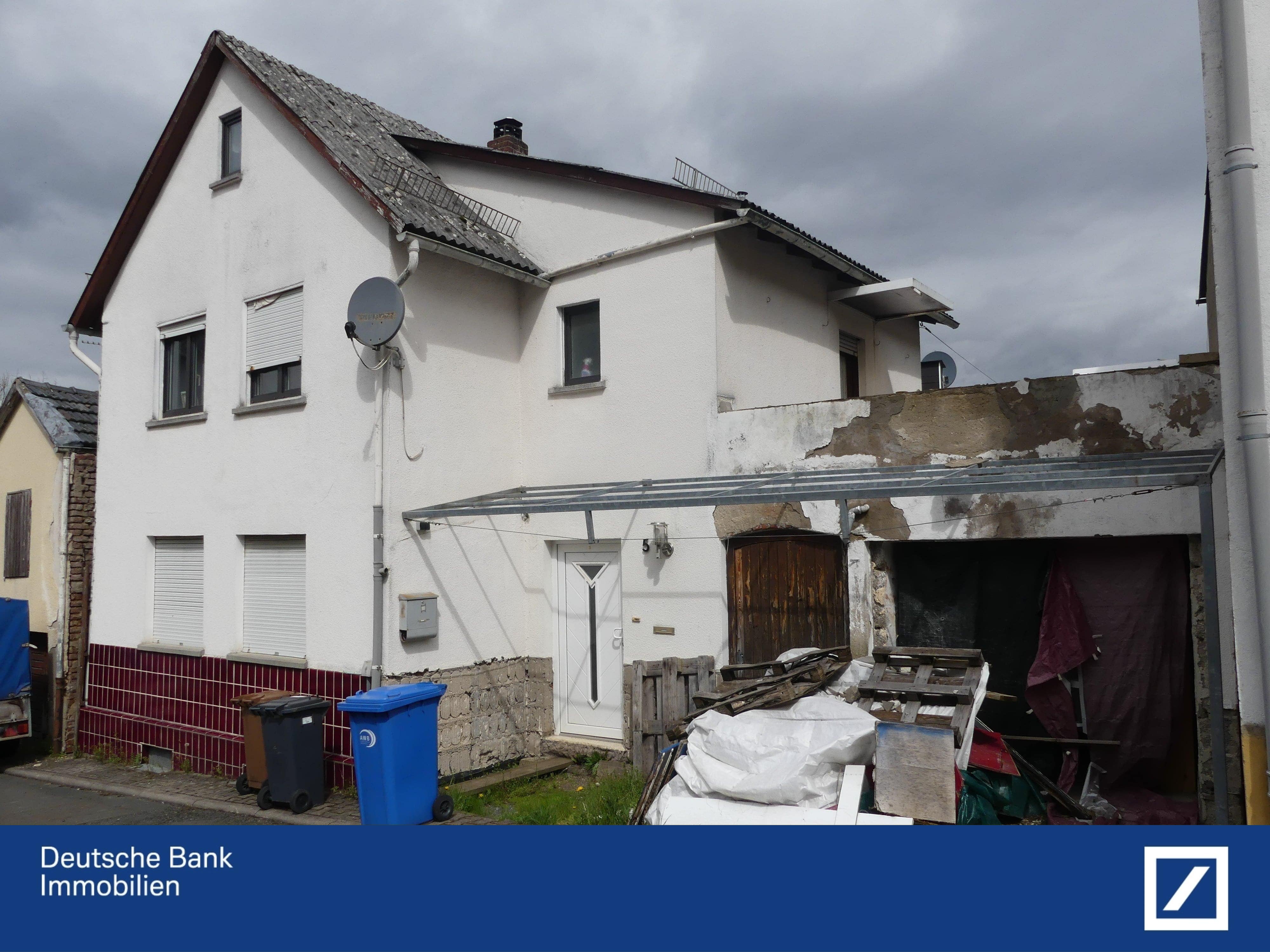 Einfamilienhaus zum Kauf Provisionsfrei 32.000 € 3 Zimmer 83 m²<br/>Wohnfläche 152 m²<br/>Grundstück Blessenbach Weinbach 35796