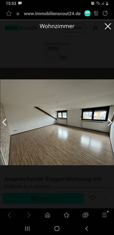 Wohnung zur Miete 1.300 € 4 Zimmer 130 m² 1. Geschoss Johann Sebastian Bach 17 St. Ilgen Leimen 69181