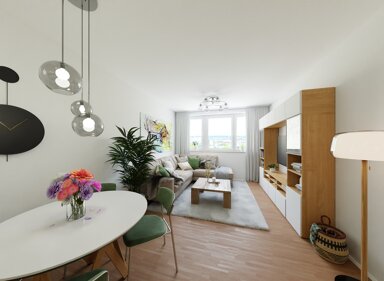 Wohnung zur Miete 513 € 3 Zimmer 79,2 m² EG Alfred-Delp-Ring 23 Roter Berg Erfurt 99087