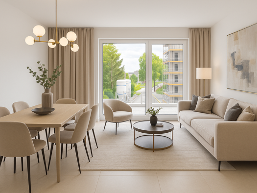 Wohnung zum Kauf - Neubau provisionsfrei als Kapitalanlage geeignet 487.000 € 4 Zimmer 91,5 m² Berchtesgadener Straße 13a Burghausen 84489