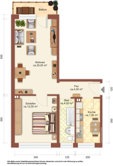 Wohnung zur Miete 251 € 2 Zimmer 50 m² 3. Geschoss Lauchaer Straße 8 Kittlitz Löbau 02708