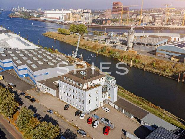 Gewerbeobjekt zum Kauf als Kapitalanlage geeignet 1.700.000 € 1.918 m² 2.109 m² Grundstück teilbar ab 1.918 m² Hohentorshafen Bremen 28197