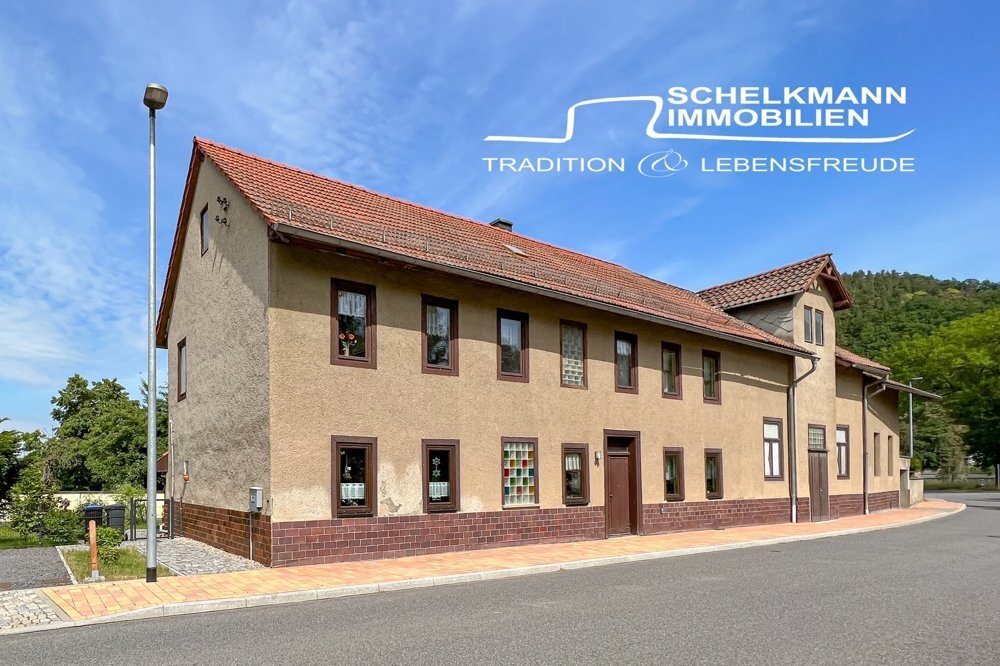 Haus zum Kauf 149.000 € 7 Zimmer 168,4 m²<br/>Wohnfläche 640 m²<br/>Grundstück Florian- Geyer- Straße 69 Saalfeld Saalfeld/Saale / Remschütz 07318