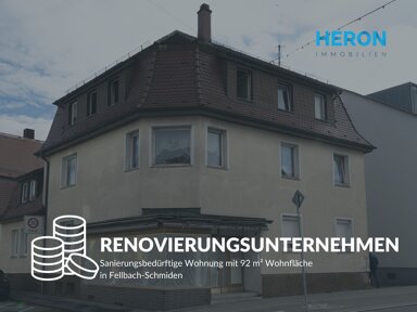 Wohnung zum Kauf 199.000 € 4 Zimmer 92 m² 2. Geschoss Schmiden Fellbach / Schmiden 70736