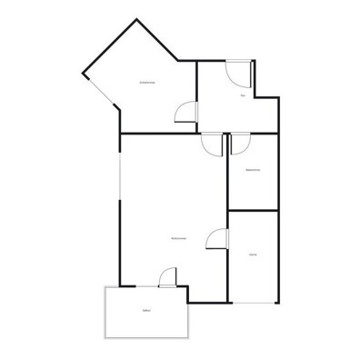 Wohnung zur Miete 1.151 € 2 Zimmer 69,7 m² 2. Geschoss frei ab 25.03.2025 Am Schloßpark 20 Gauting Gauting 82131