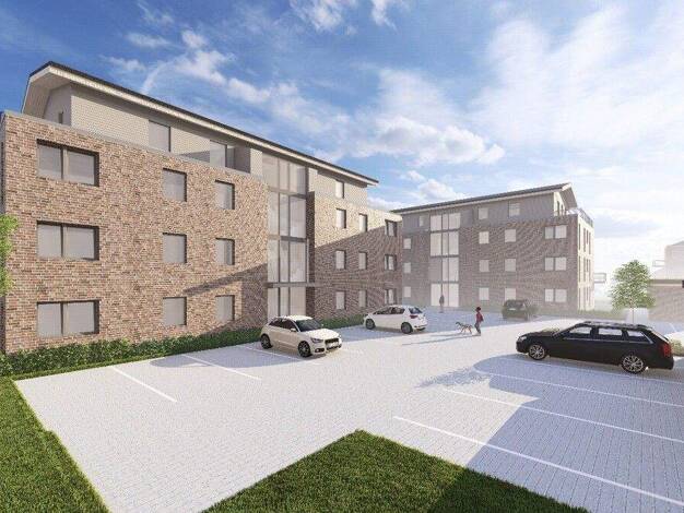 Wohnung zum Kauf - Erstbezug 379.000 € 3 Zimmer 88 m² 2. Geschoss Haxtum Aurich 26605