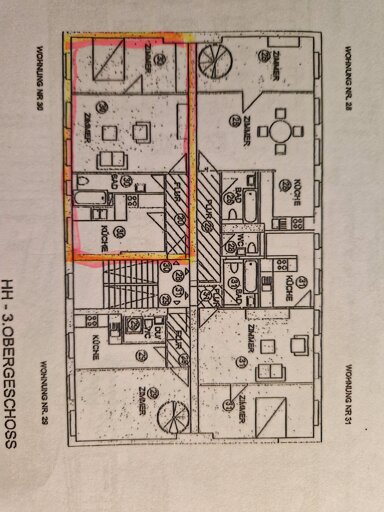 Wohnung zum Kauf provisionsfrei als Kapitalanlage geeignet 240.000 € 2 Zimmer 50,1 m² Cunostr.107 Schmargendorf Berlin 14199