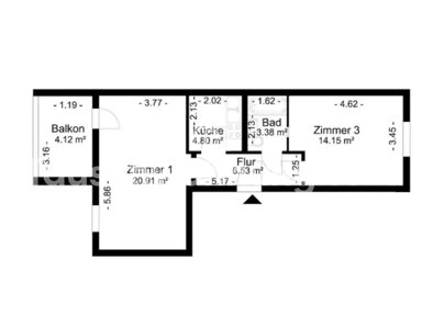 Wohnung zur Miete Tauschwohnung 332 € 2 Zimmer 53 m² EG Köpenick Berlin 12555