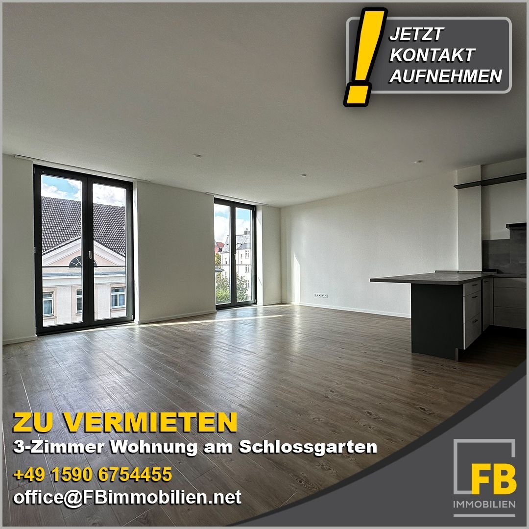 Wohnung zur Miete 1.110 € 3 Zimmer 110 m²<br/>Wohnfläche 3.<br/>Geschoss ab sofort<br/>Verfügbarkeit Kurfürstenstraße 5-7 Innenstadt Fulda 36037