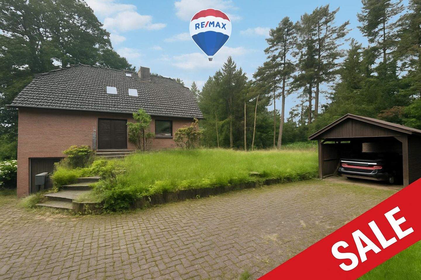 Jetzt stark reduziert! Einfamilienhaus mit Westausrichtung & Baugenehmigung für weiteres Haus