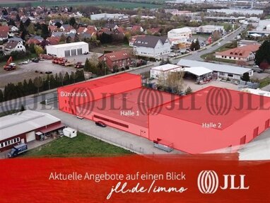 Lagerhalle zur Miete 2.550 m² Lagerfläche teilbar ab 1.150 m² Irxleben Irxleben 39167