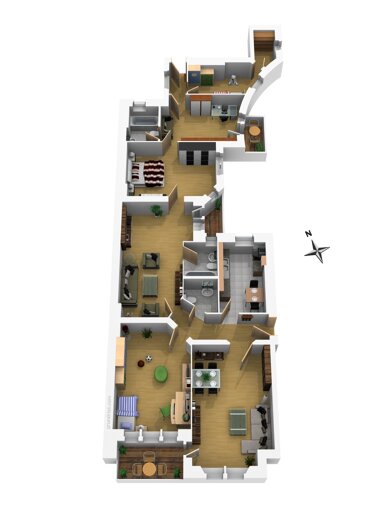 Wohnung zum Kauf 950.000 € 5 Zimmer 137 m² 1. Geschoss Friedenau Berlin 12163
