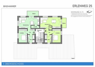 Wohnung zur Miete 620 € 2 Zimmer 58 m² Erlenweg 25 Mausham Bayerbach b. Ergoldsbach 84092