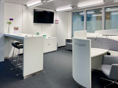 Bürofläche zur Miete Provisionsfrei 99 € 10 m² Bürofläche teilbar von 5 m² bis 10 m² Stadttor 1, 17.Etage Unterbilk Düsseldorf 40219