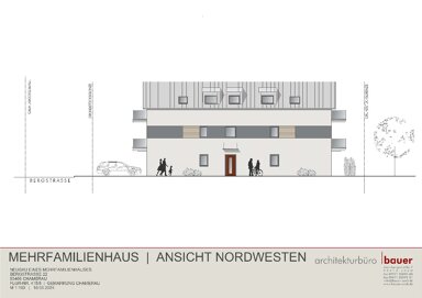 Wohnung zum Kauf provisionsfrei als Kapitalanlage geeignet 175.200 € 2 Zimmer 42,7 m² Bergstr Chamerau Chamerau 93466