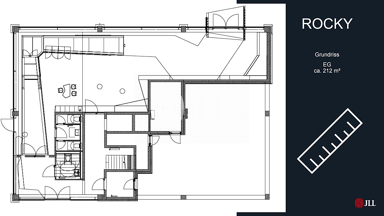 Bürofläche zur Miete provisionsfrei 20,50 € 3.759,2 m² Bürofläche teilbar ab 196,7 m² Kaiserlei Offenbach am Main 63067