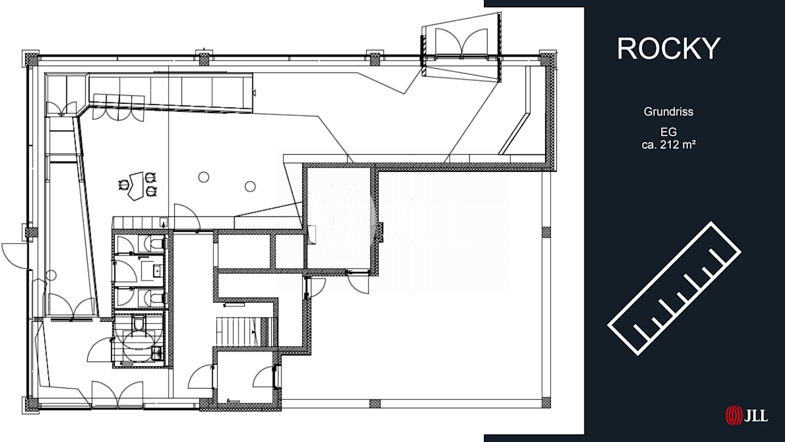 Bürofläche zur Miete provisionsfrei 18,50 € 4.224 m² Bürofläche teilbar ab 196,7 m² Kaiserlei Offenbach am Main 63067