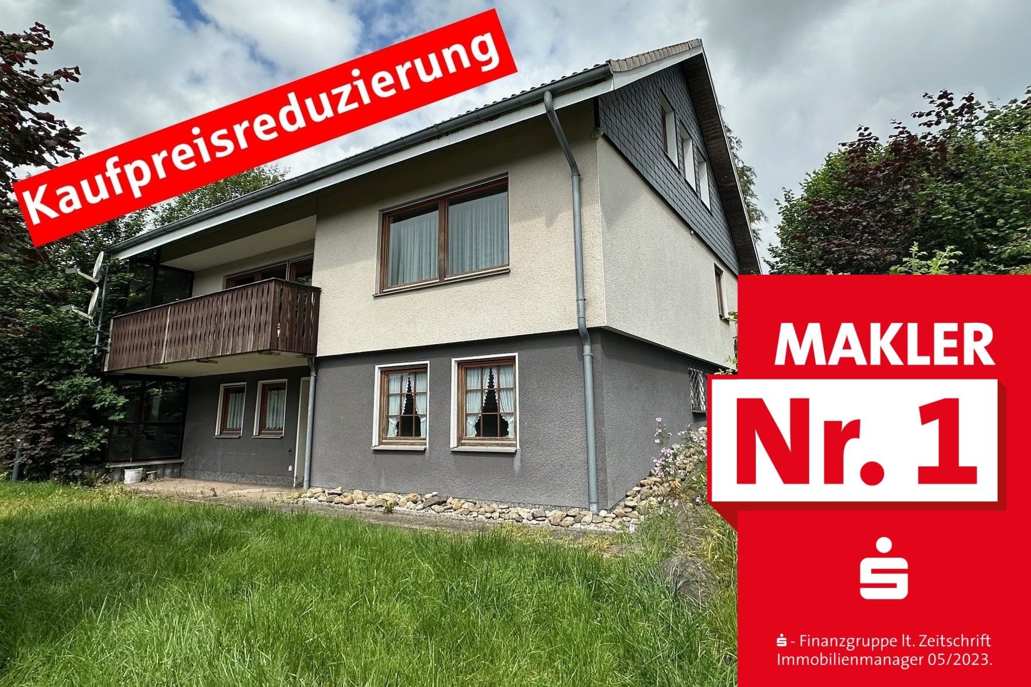 Einfamilienhaus zum Kauf 294.000 € 5 Zimmer 171 m²<br/>Wohnfläche 1.002 m²<br/>Grundstück Erndtebrück Erndtebrück 57339