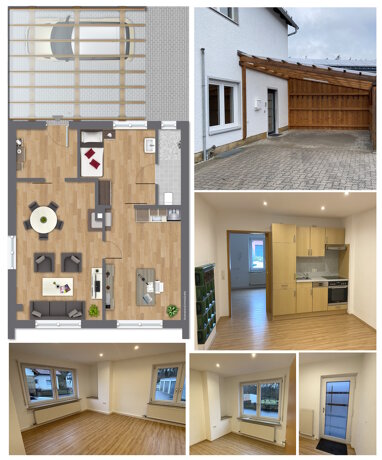 Apartment zur Miete 496 € 2,5 Zimmer 62 m² Erdgeschoss Oberpreuschwitz Bayreuth 95445