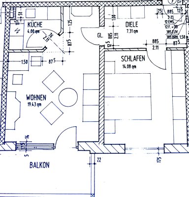 Wohnung zur Miete 650 € 2 Zimmer 51,5 m² Geschoss 1/2 Sonntagshornstraße 2 a Haslach Traunstein 83278