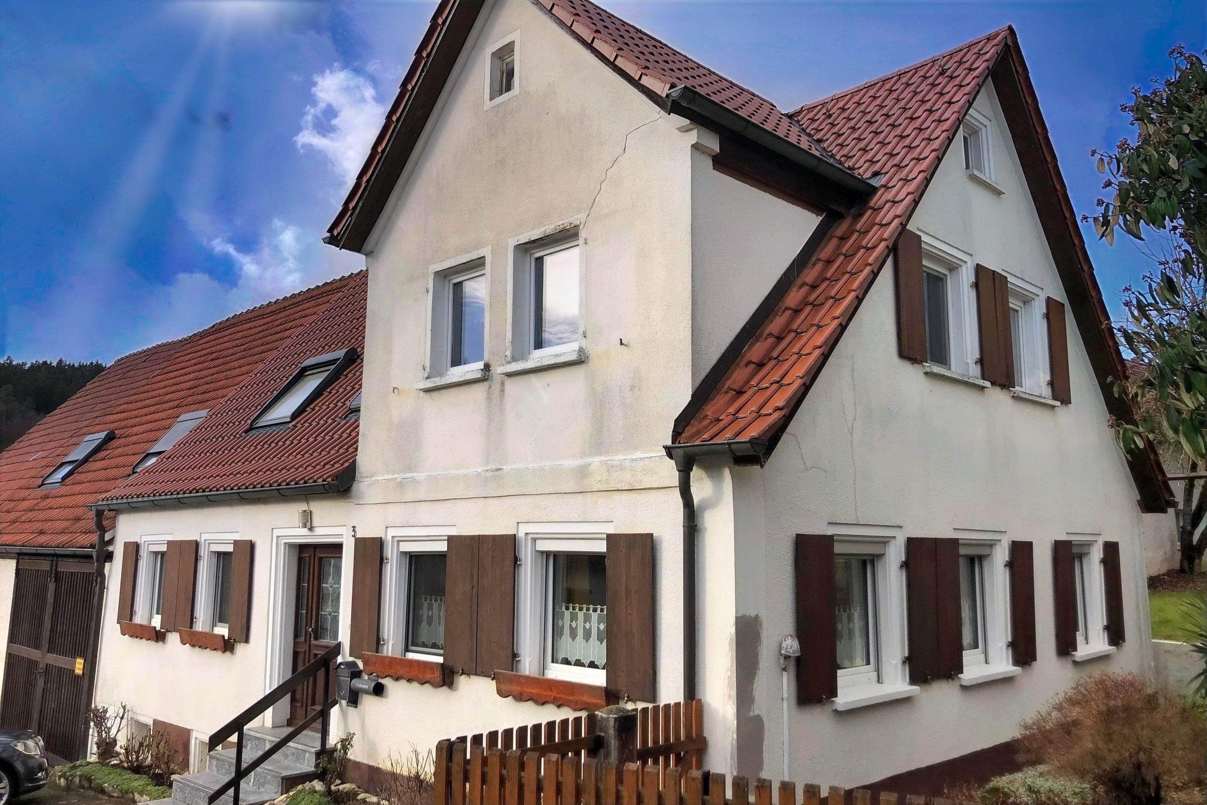 Einfamilienhaus zum Kauf 265.000 € 6 Zimmer 130 m²<br/>Wohnfläche 953 m²<br/>Grundstück Hechlingen a See Heidenheim 91719
