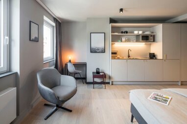 Wohnung zur Miete Wohnen auf Zeit 1.406 € 1 Zimmer 24 m² frei ab 14.07.2024 Taunusstraße Bahnhofsviertel Frankfurt am Main 60329