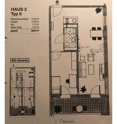 Studio zur Miete 520 € 2 Zimmer 58 m² 3. Geschoss An der Weberei 6 Gaustadt Nord Bamberg 96047