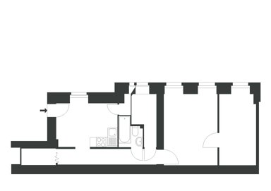 Wohnung zum Kauf provisionsfrei 242.328 € 2,5 Zimmer 52,7 m² EG Pfalzburger Straße 33 Wilmersdorf Berlin 10717