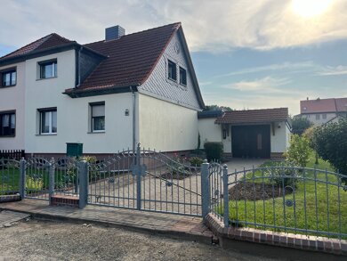 Doppelhaushälfte zum Kauf 180.000 € 4 Zimmer 90 m² 922 m² Grundstück Sargstedter Siedlung Halberstadt 38820