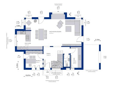 Einfamilienhaus zum Kauf 620.100 € 6 Zimmer 171,4 m² 495 m² Grundstück Wildbader Straße 50/3 Rötenbach Bad Teinach 75385